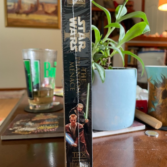 🌌 Vintage Y2K Star Wars Episode 1 Ewan McGregor Natalie Portman Jar Jar VHS 🌌 - Picture 6 of 6